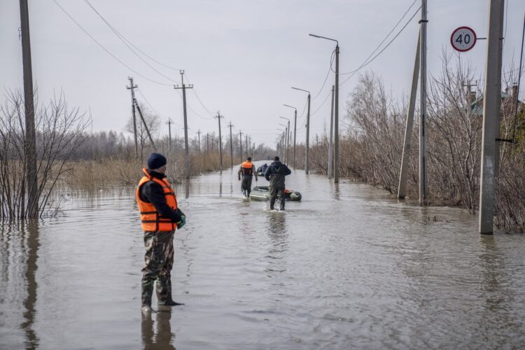 Poplave na severu Kazahstana