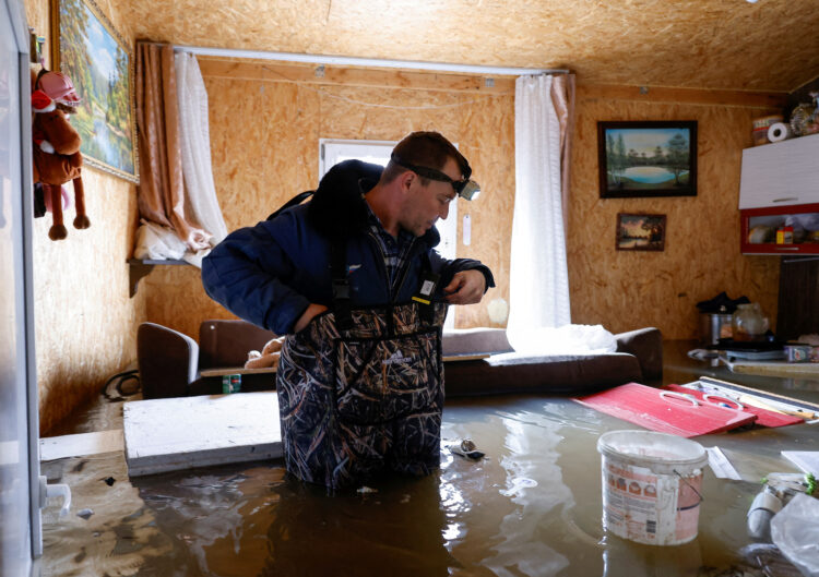 Poplave v ruski regiji Orenburg