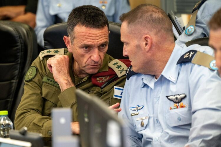 Načelnik generalštaba izraelskih obrambnih sil Herci Halevi