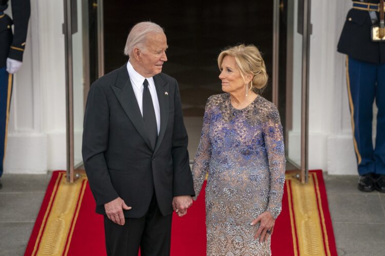 Joe Biden s svojo ženo Jill
