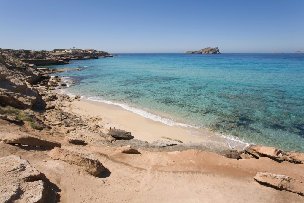 Plaža Cala Comte, Ibiza, Španija