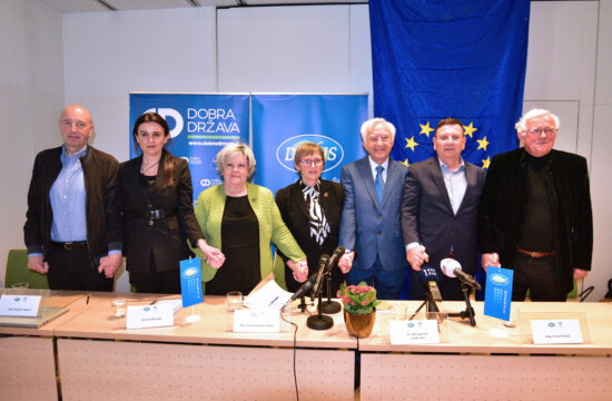 DeSUS in Dobra država predstavili kandidate na skupni listi za evropske volitve