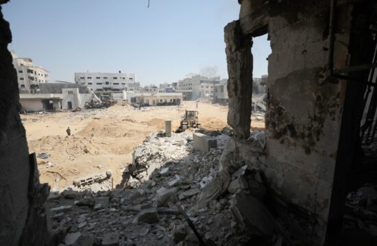 Gaza v ruševinah