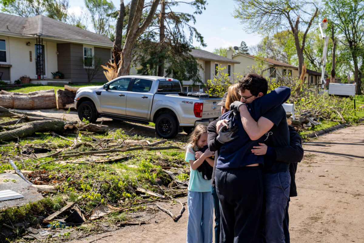 V ZDA več kot 100 tornadov: umrlo pet ljudi, tudi dojenček