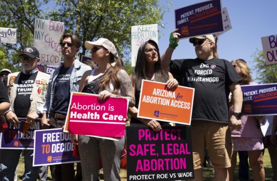 Shod v podporo pravici do splava v Arizoni