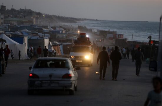 Evakuacija civilistov v Gazi