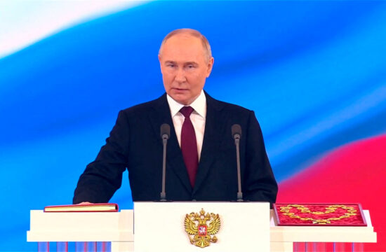 Vladimir Putin na inavguraciji