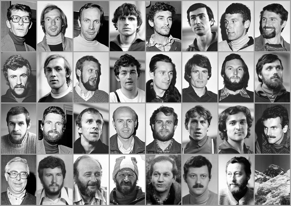 vsi člani odprave na Everest 1979