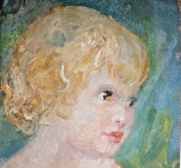 domnevno ponarejena slika Claudea Moneta, francoskega imprestionista, na eBayu