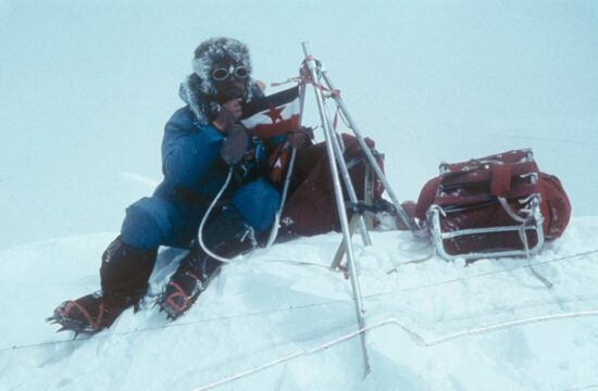 Andrej Štremfelj na vrhu Everesta 1979