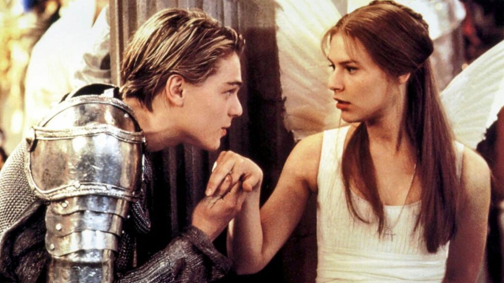 Leonardo DiCaprio in Claire Danes