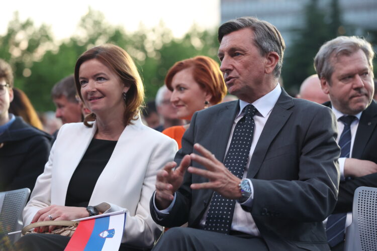 Borut Pahor in Tanja Fajon