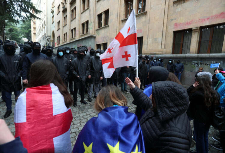 Protesti v Gruziji