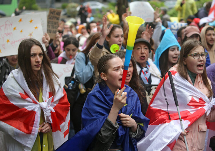 Protesti v Gruziji