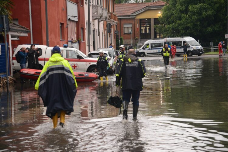 Poplave v Milanu