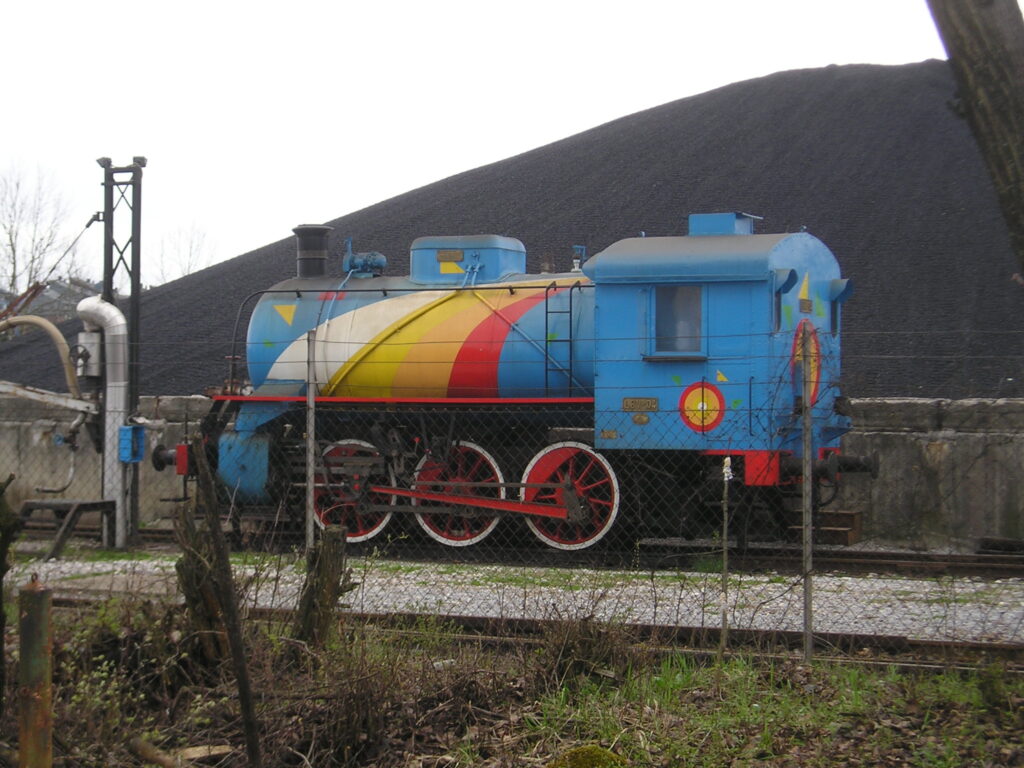 parna lokomotiva LBV 