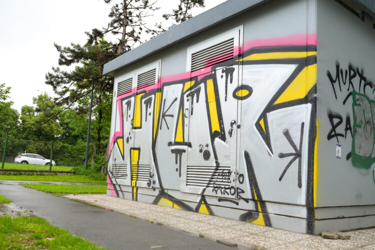 Grafiti v Ljubljani.
