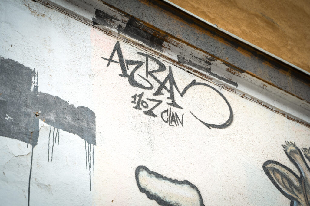 Grafiti v Ljubljani.