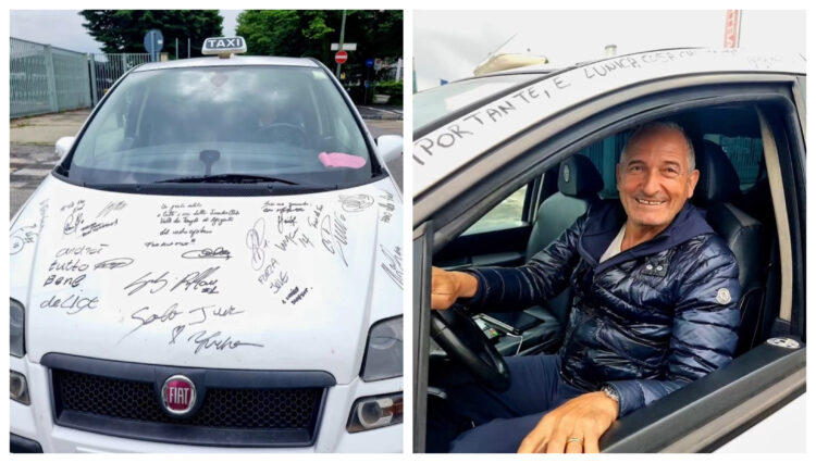 Tommaso Agosta, taksist, Torino, Italija, Juventus, navijač, Fiat Ullyses