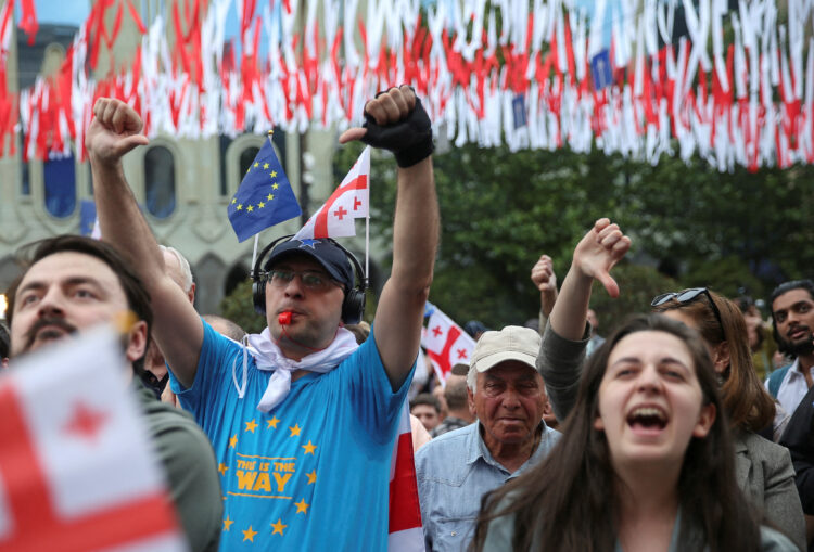 Protesti v Gruziji