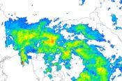 radarska slika padavin 31.5.2024
