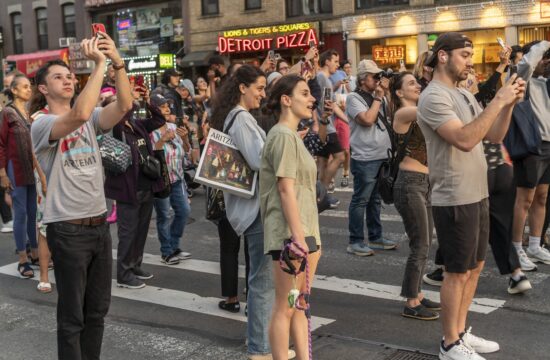 Manhattanhenge, sončni vzhod, zahod, New York, ZDA