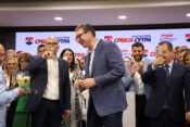 Aleksandar Vučić razglasil zmago na lokalnih volitvah