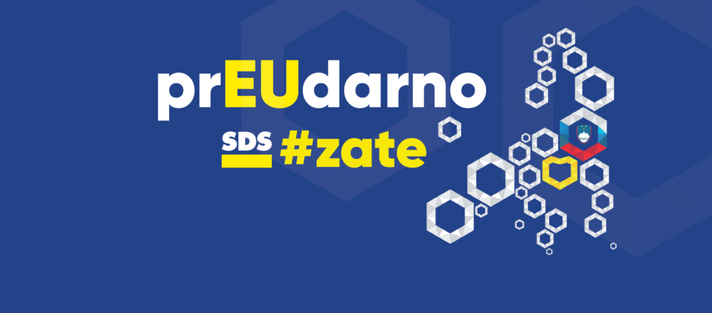 Slogan SDS za EU volitve