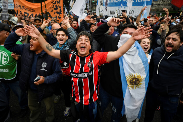 Protesti proti gospodarski reformi v Argentini