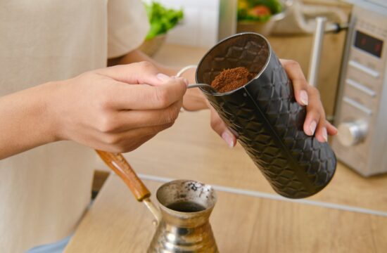 priprava turške kave