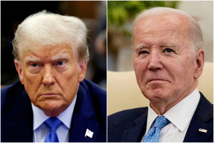 Joe Biden, Donald Trump