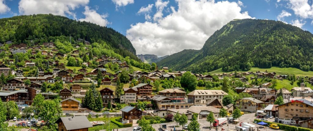 Morzine. Francija