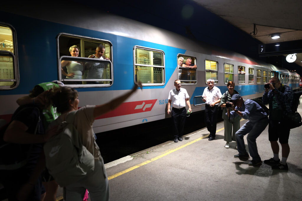 Navijaški vlak za München