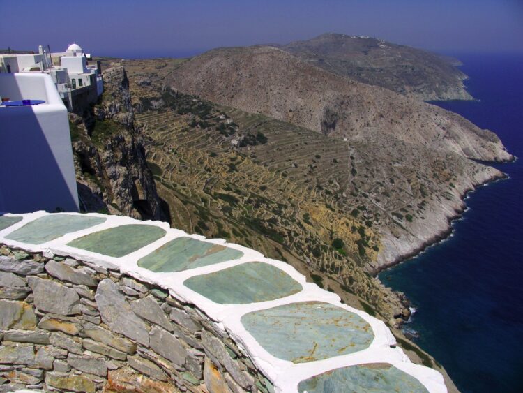 Grški otok Folegandros