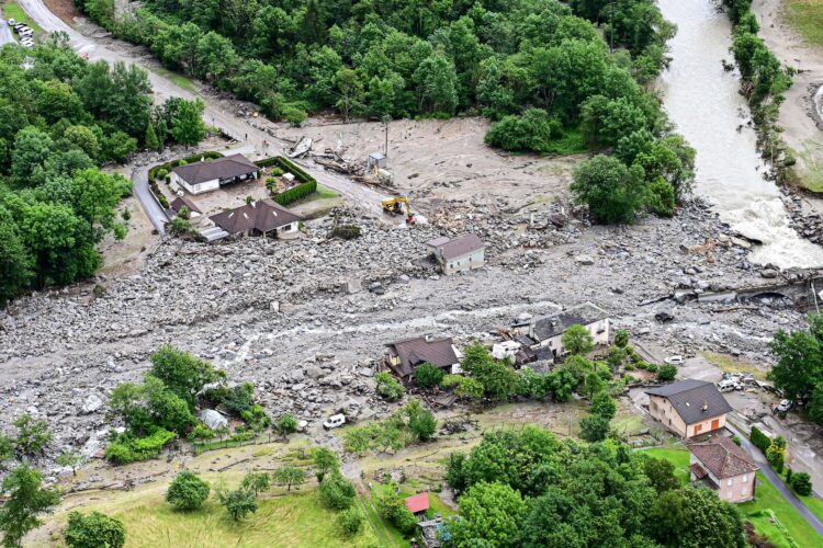 Plaz v švicarskem kantonu Graubünden