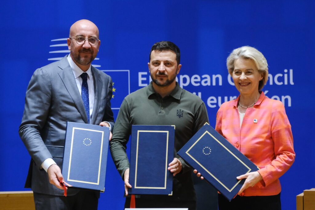 Evropska unija podpisala varnostni sporazum z Ukrajino