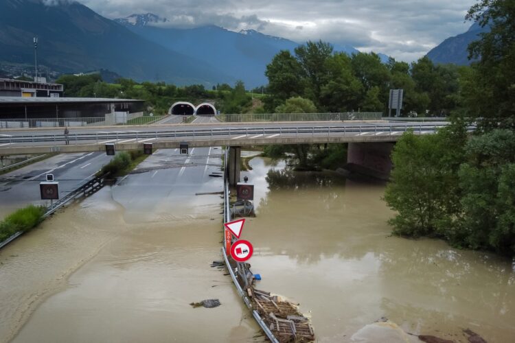 Poplave na zahodu Švice