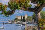 Torri del Benaco on Lake Garda in Italy