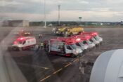 Zdravstvena oskrba poškodovanih na španskem letalu