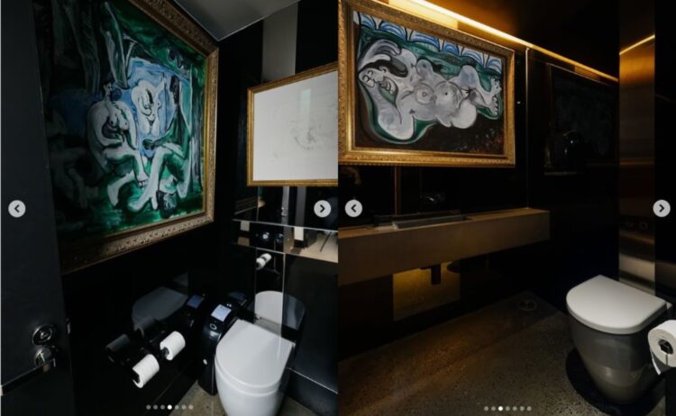 Avstralski muzej Picassova dela premaknil v stranišče