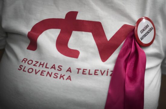 Protest na Slovaškem proti preoblikovanju javne RTV.