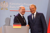 Olaf Scholz in Donald Tusk