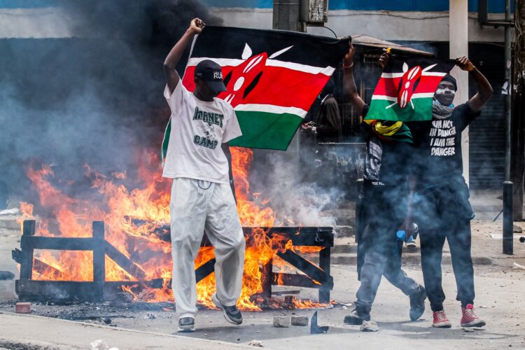 protesti v Keniji