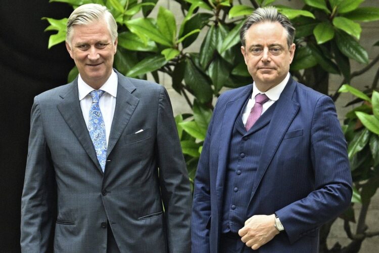 Belgijski kralj Filip in Bart de Wever
