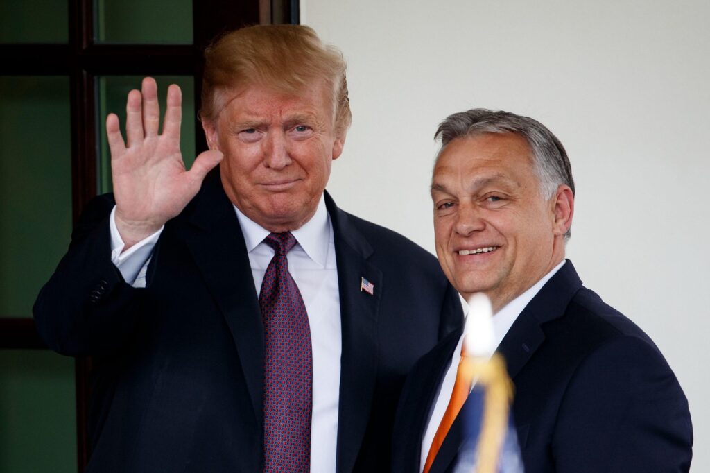 Donald Trump in Viktor Orban