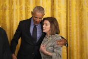 Barack Obama in Nancy Pelosi