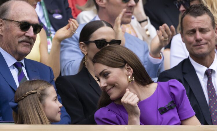 princesa Charlotte, Catherine, Kate Middleton, Wimbledon 2024, finale