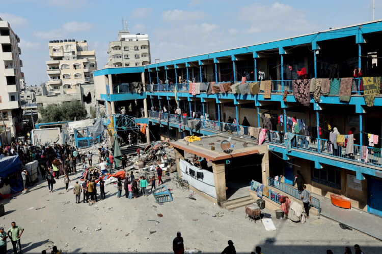V izraelskem zračnem napadu uničena šola