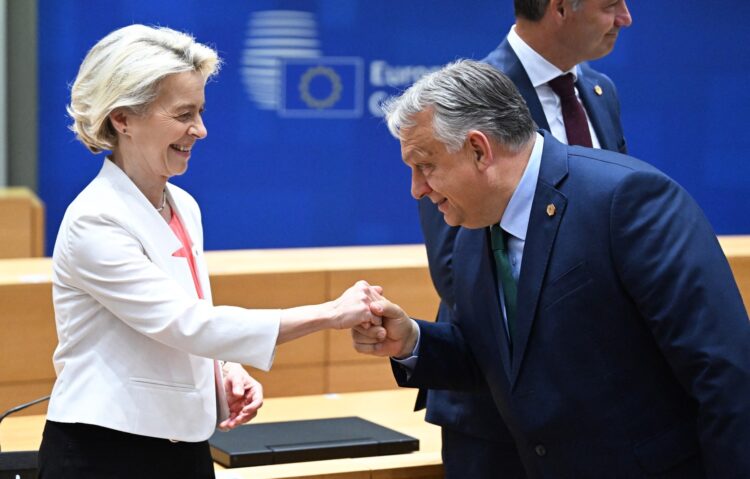 Ursula von der Leyen, Viktor Orban