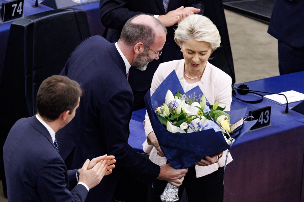 Ursula von der Leyen, Manfred Weber